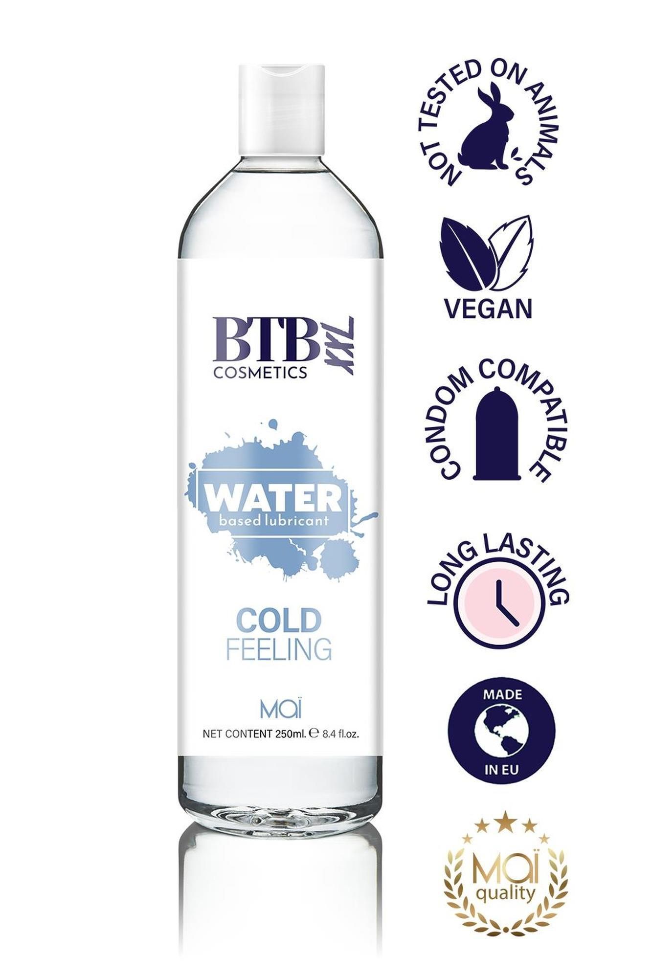 Охлаждающий лубрикант BTB Cold Feeling, 250 мл