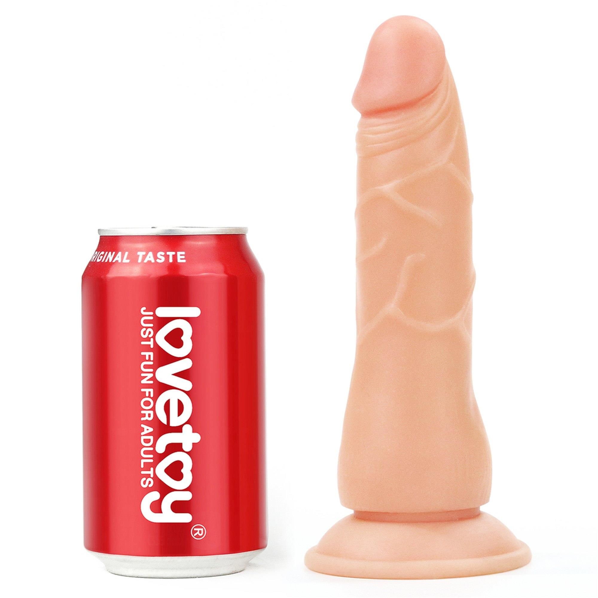 Страпон LoveToy Easy Set  As Pic, 19 см (телесный)