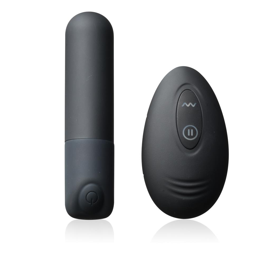Мини-вибратор Inty Toys Pulse, 12 см (черный)