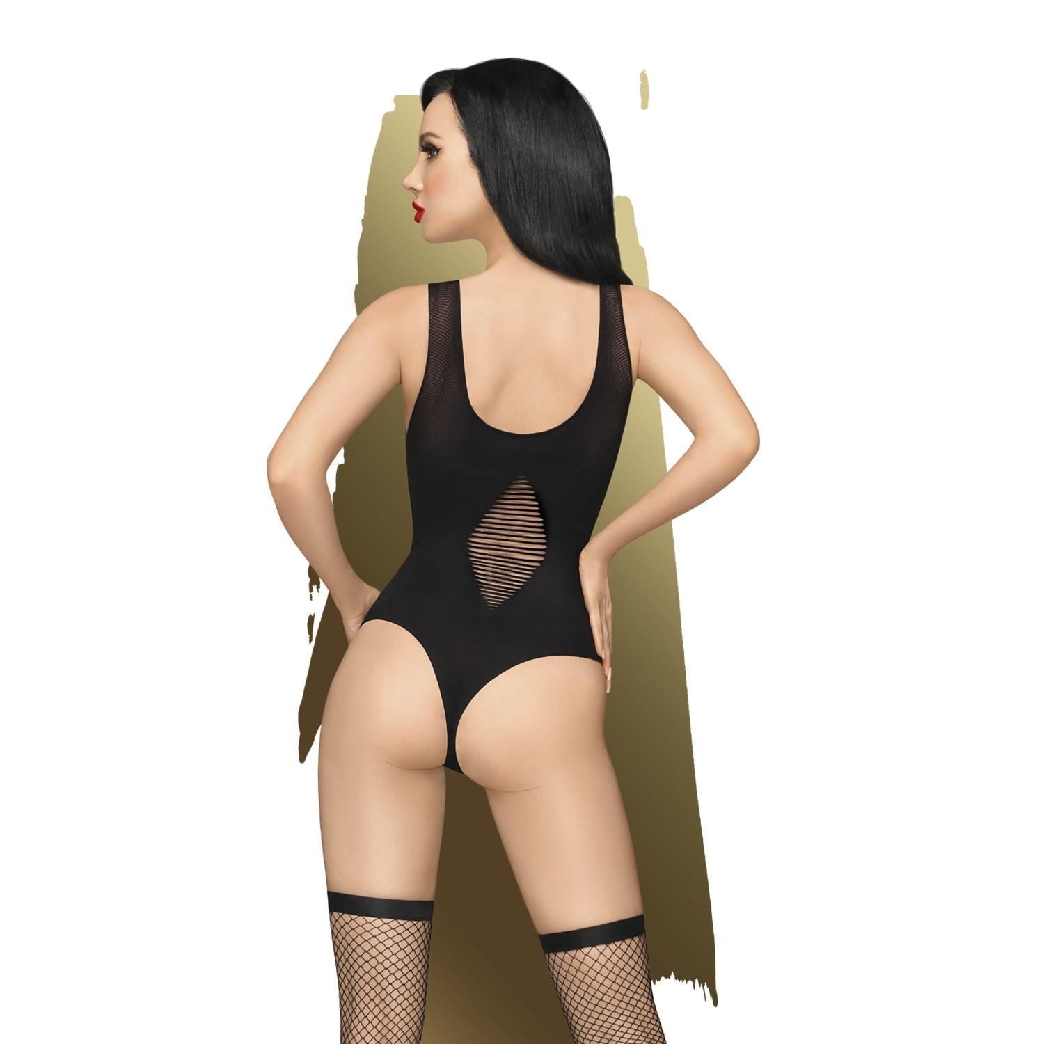 Боди Penthouse Lingerie Hotter Than Hell, S-L (черный)