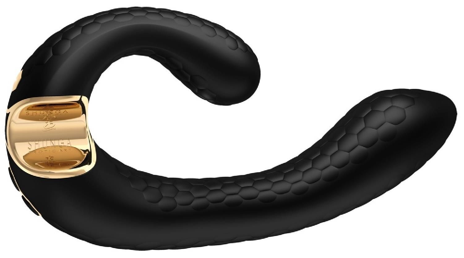 Вібратор Shunga Miyo Intimate, 18.5 см (чорний)