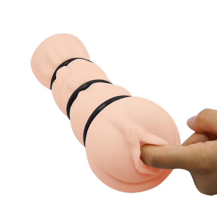 Masturbator Crazy Bull Pocket Pussy 3D (w kolorze cielistym)