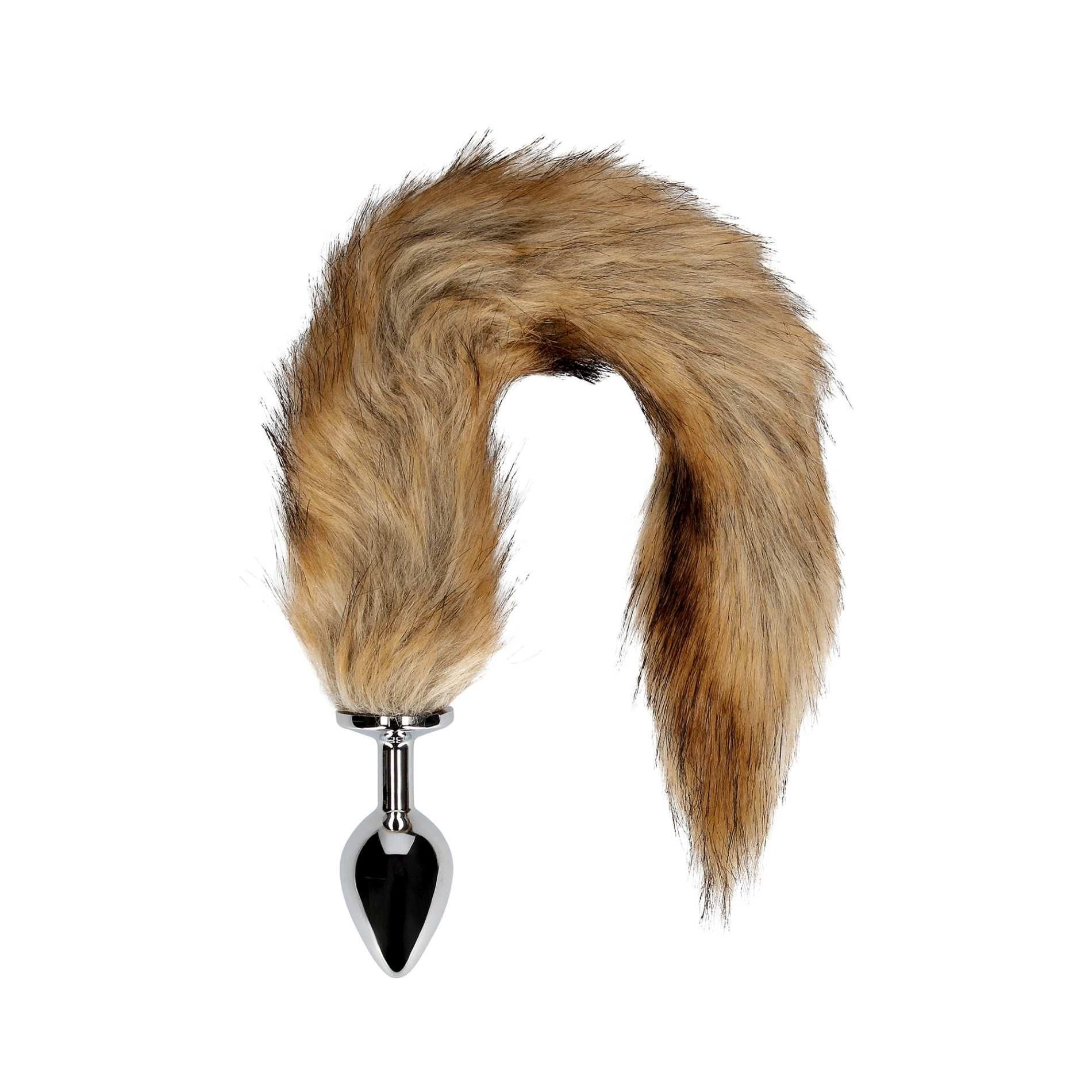 Korek analny Ouch! Fox Tail, 42.5 cm (czerwony)