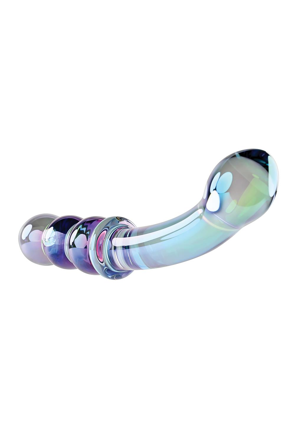 Dildo Gender X Lustrous Galaxy Wand, 18,5 cm (przezroczyste)
