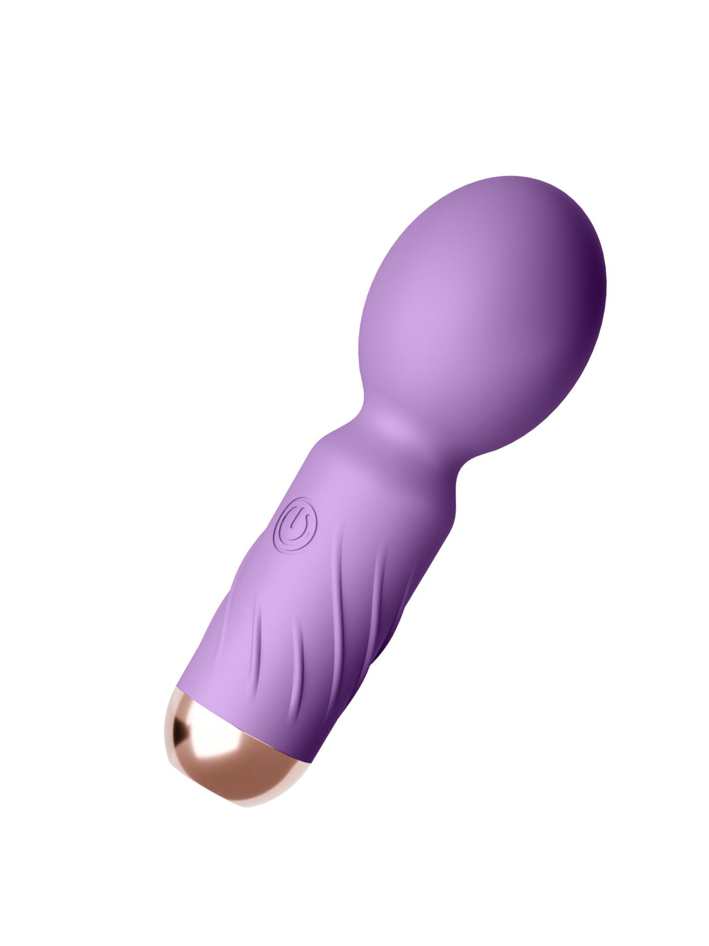 Вибратор B - Series Cute Mini Wand, 10.1 см (фиолетовый)