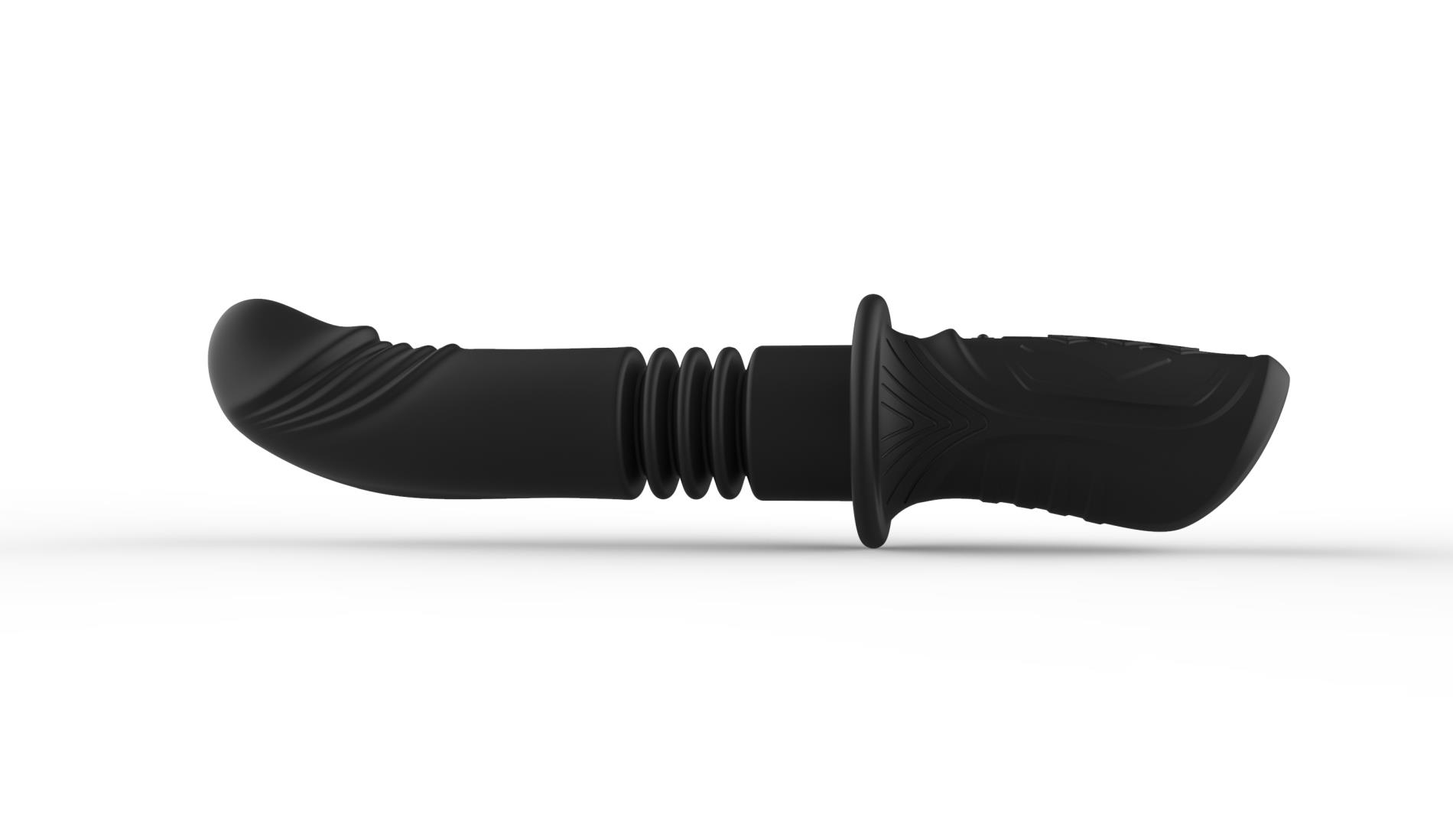Вибратор B - Series Cute Thrusting, 27.5 см (черный)