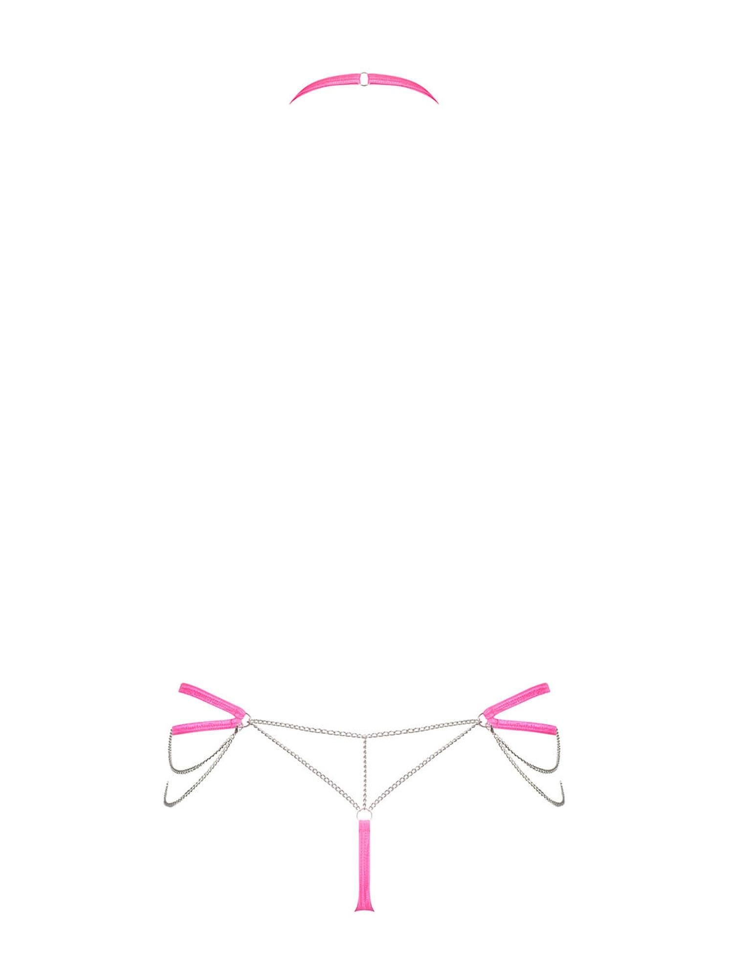 Трусики Obsessive Lolitte Chainty, L/XL (розовый)