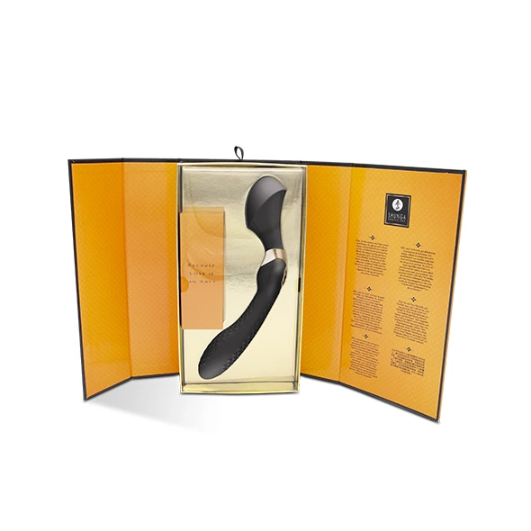 Вибратор Shunga Zoa, 26.5 см (черный)