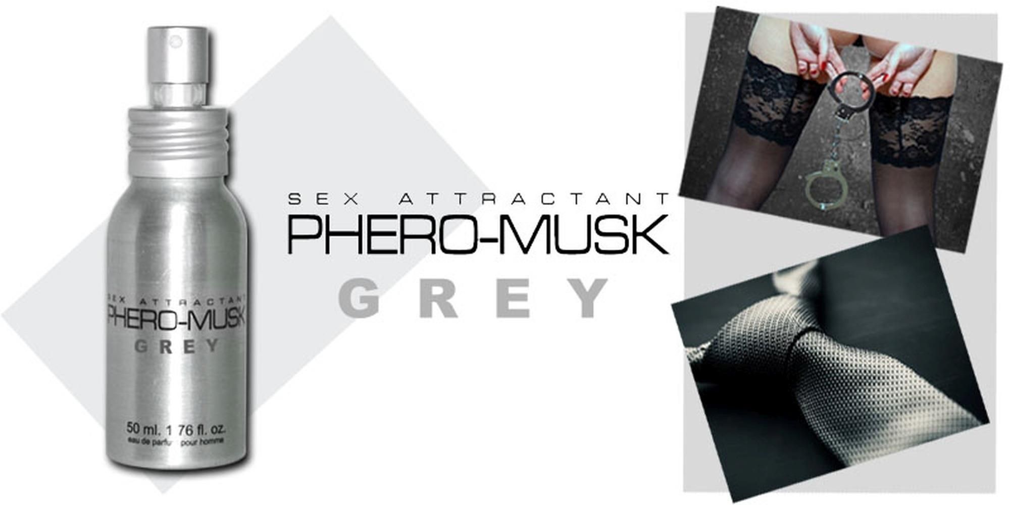 Мужские духи с феромонами Phero-Musk Grey, 50 мл