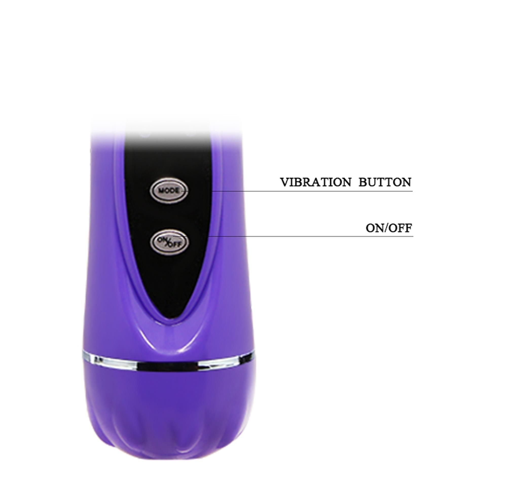 Вибромассажер Baile Magical Massager, 20 см (фиолетовый)