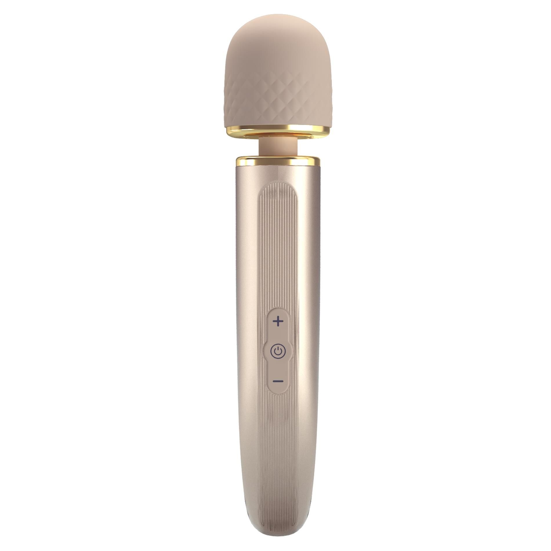 Вибромассажер Pretty Love Interesting Massager, 29 см (золотой)