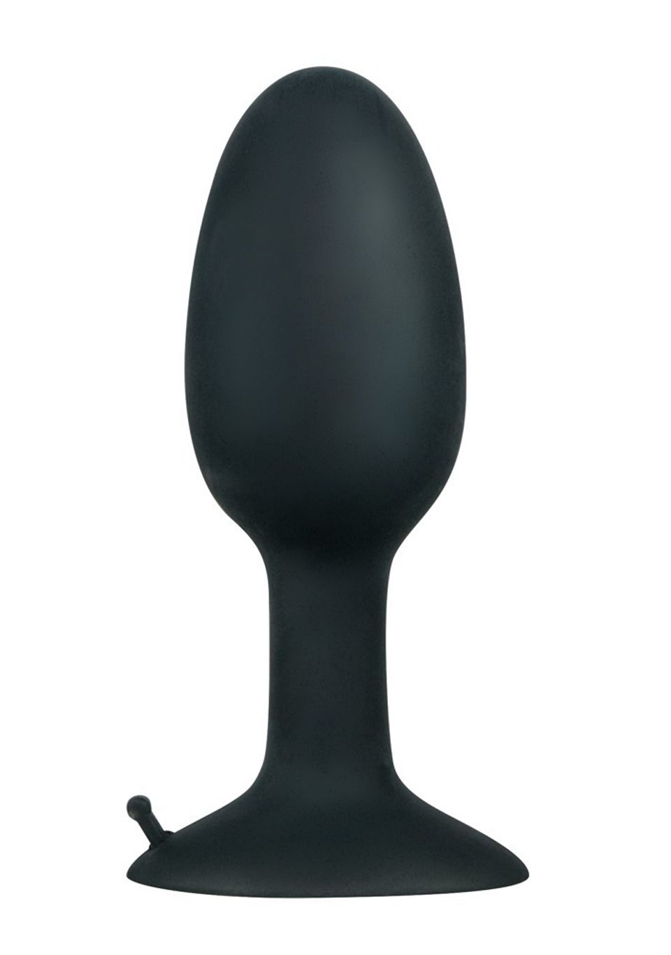 Korek analny Backdoor Friend Medium, 11 cm (czarny)