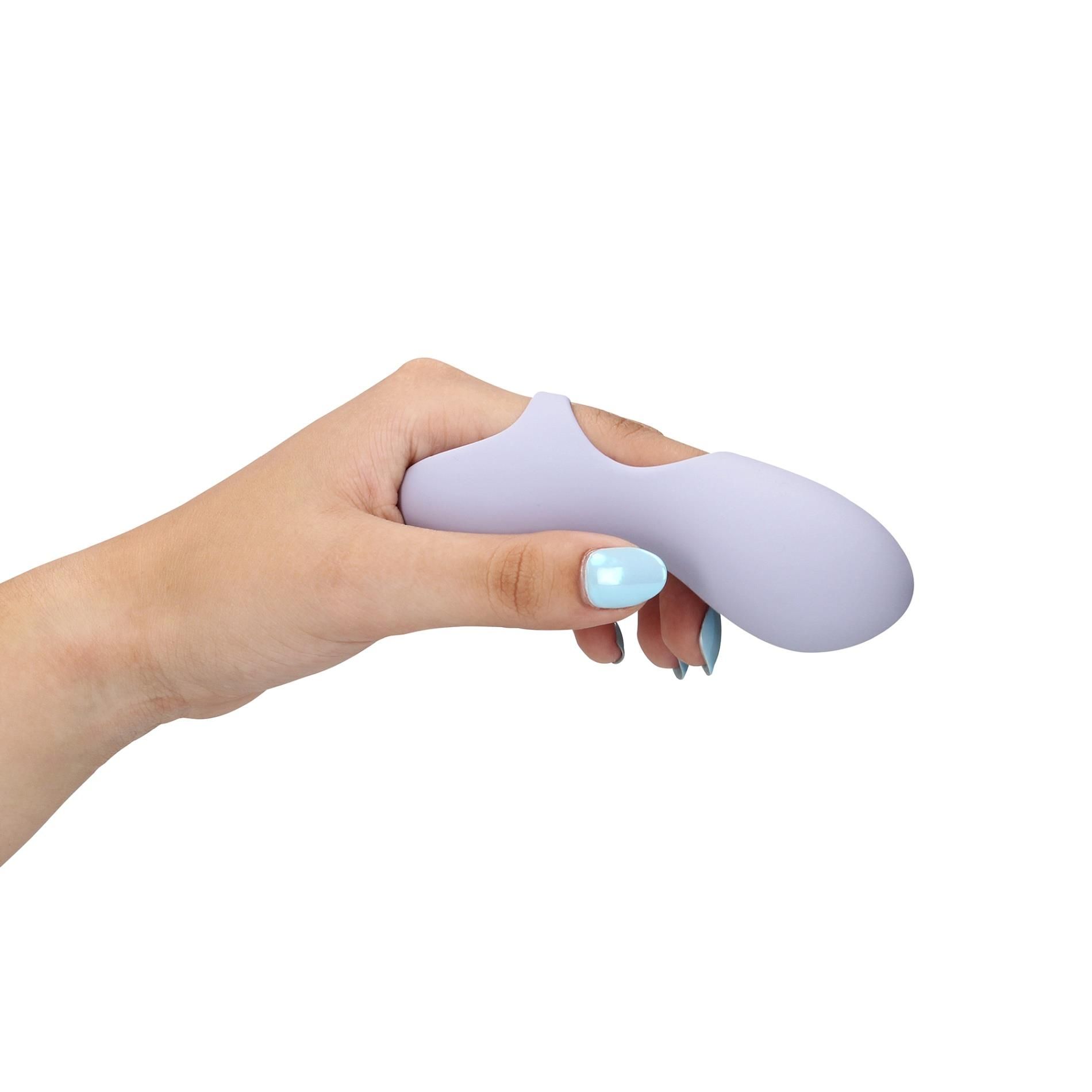 Вибратор на палец Loveline Silicone Finger, 10.7см (сиреневый)
