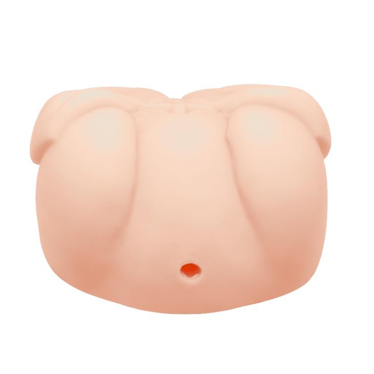 Мастурбатор Crazy Bull Realistic Vagina and Anal Vibrating (тілесний)