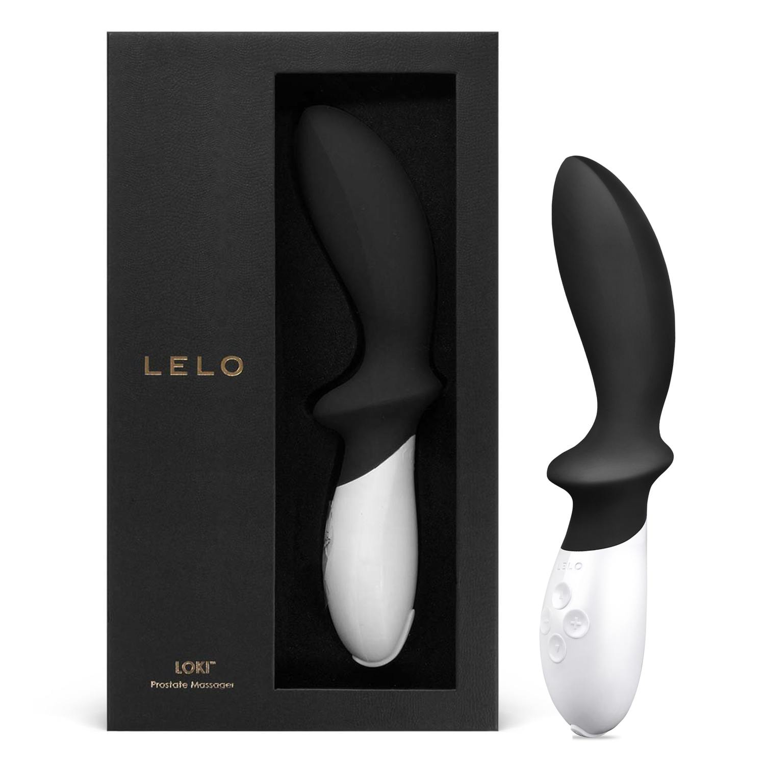 Стимулятор простаты Lelo Loki, 19,6 см (черный)