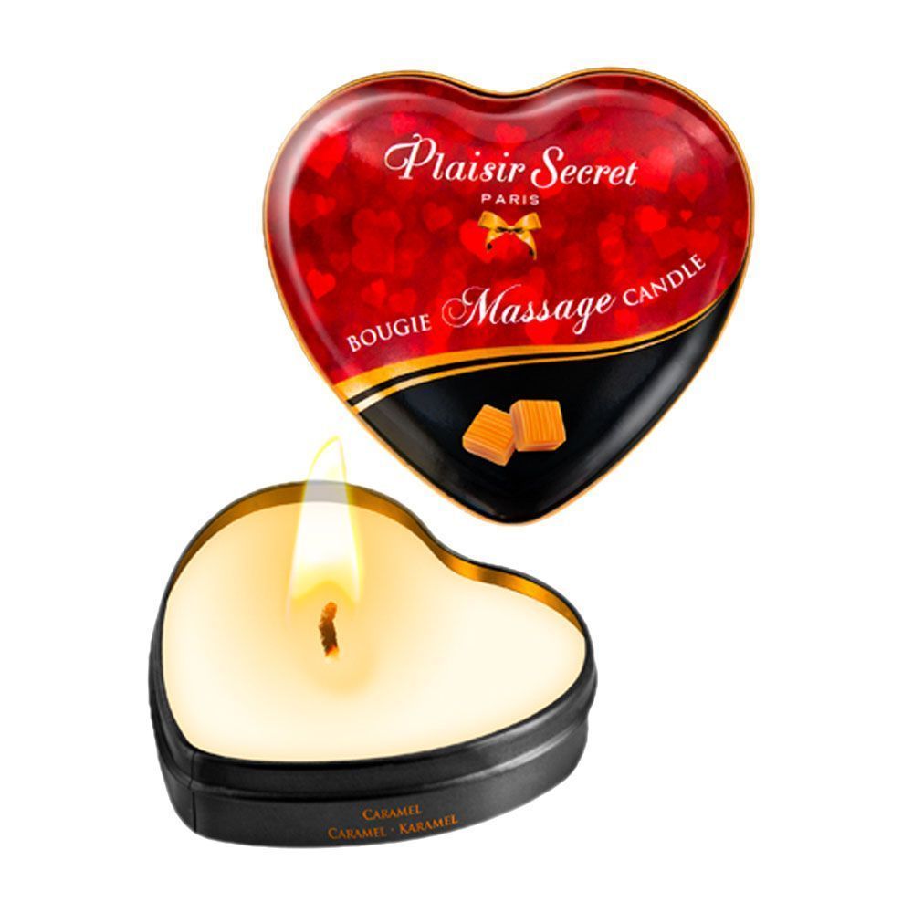 Массажная свеча Plaisir Secret Caramel карамель, 35 мл