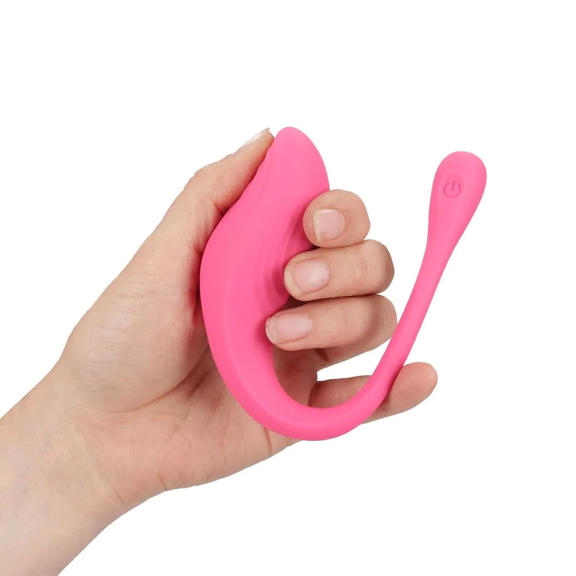 Виброяйцо Loveline G-Spot Remote Control, 24 см (розовый)