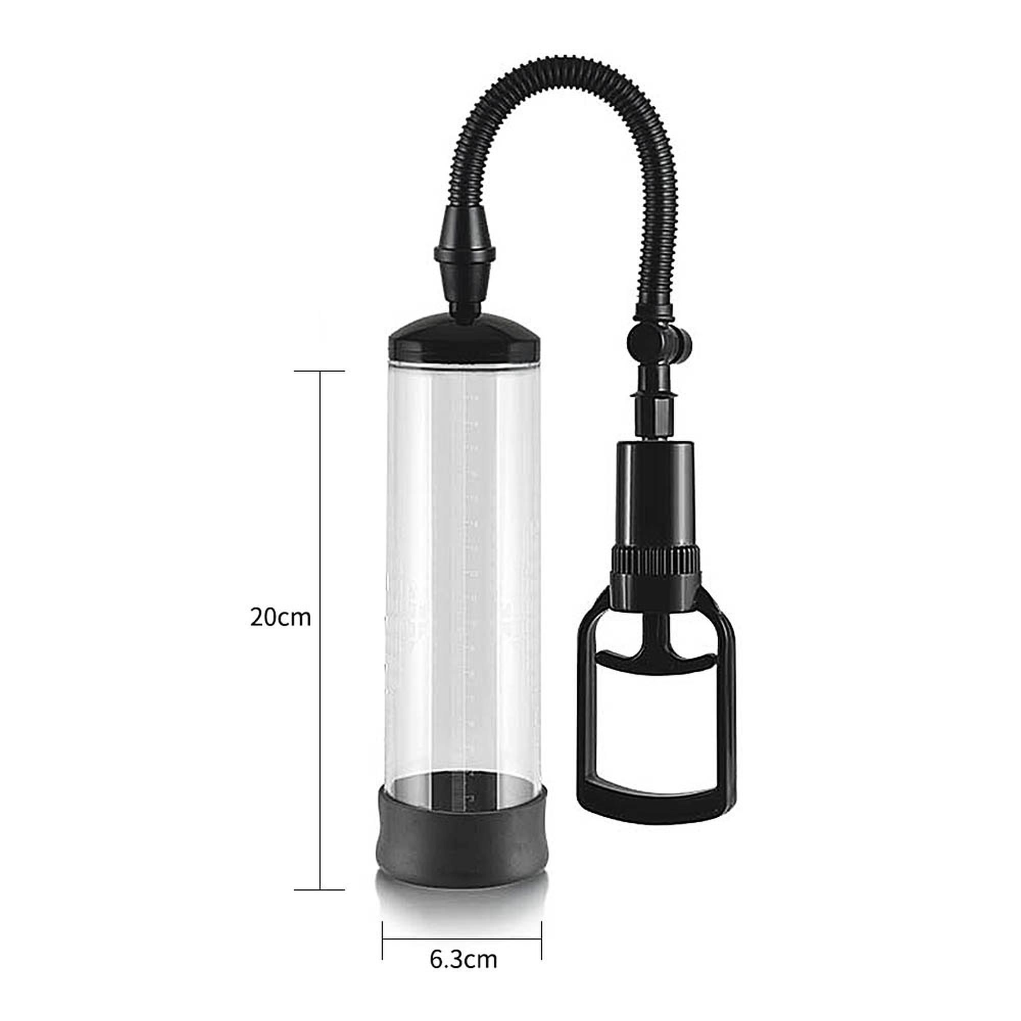 Помпа для пеніса Maximizer Worx VX1 Power Pump, 20 см (прозорий)