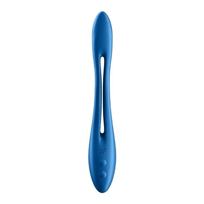 Вібратор Satisfyer Elastic Game, 20 см (блакитний)