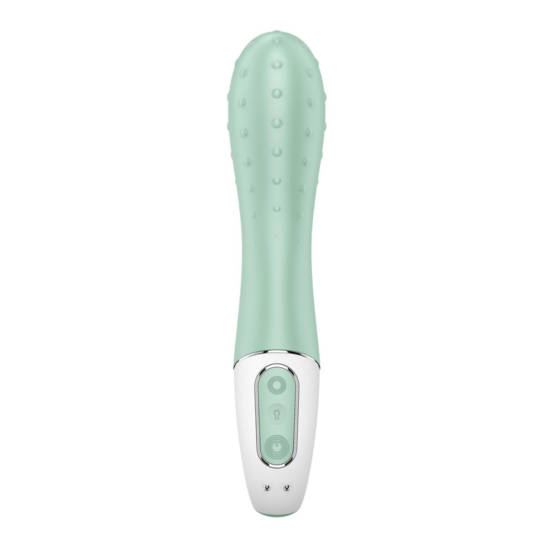 Вибратор Satisfyer Air Pump Vibrator 3, 20.8 см (мятный)