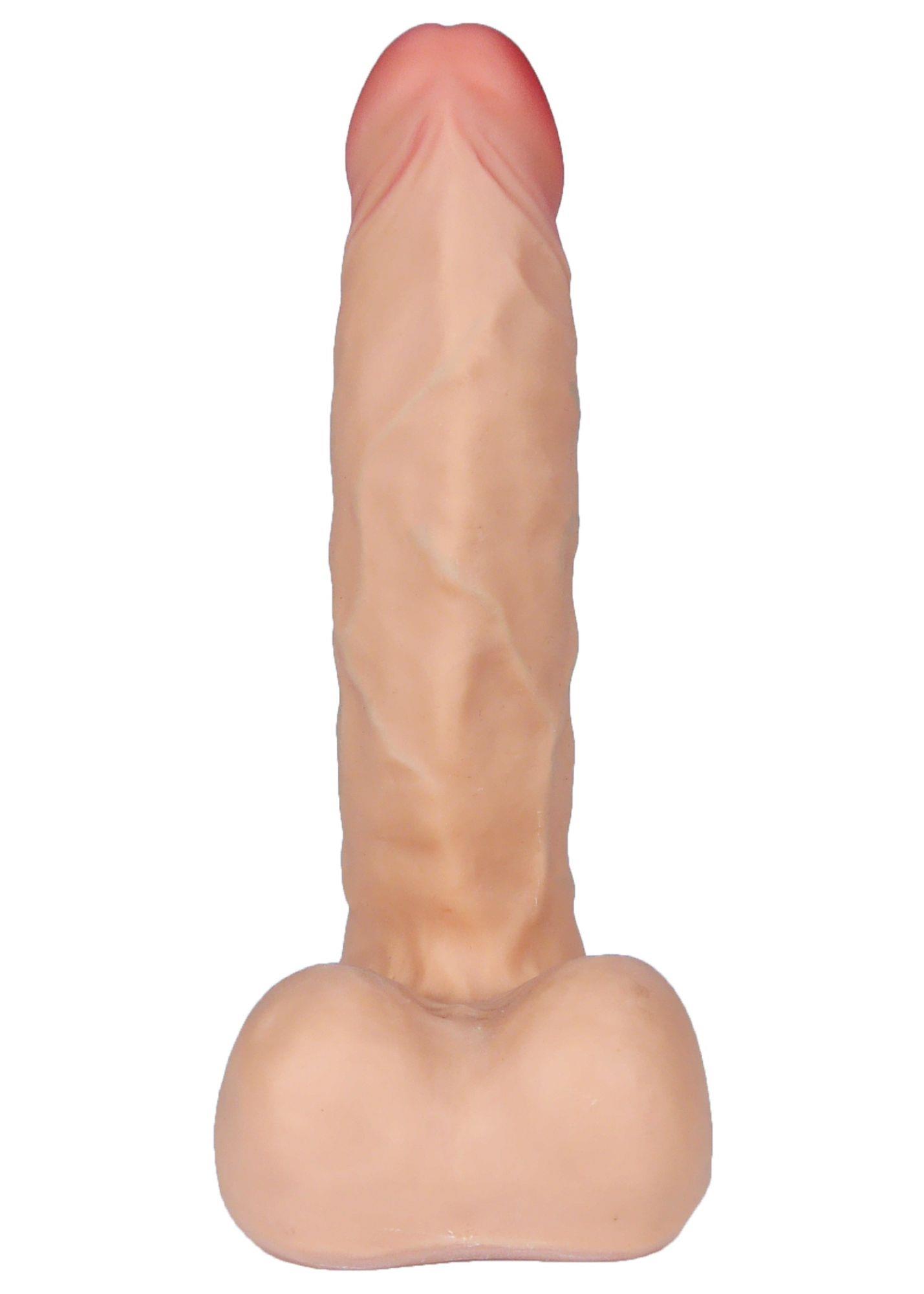 Вибратор B - Series Real Herkules 8", 23 см (телесный)