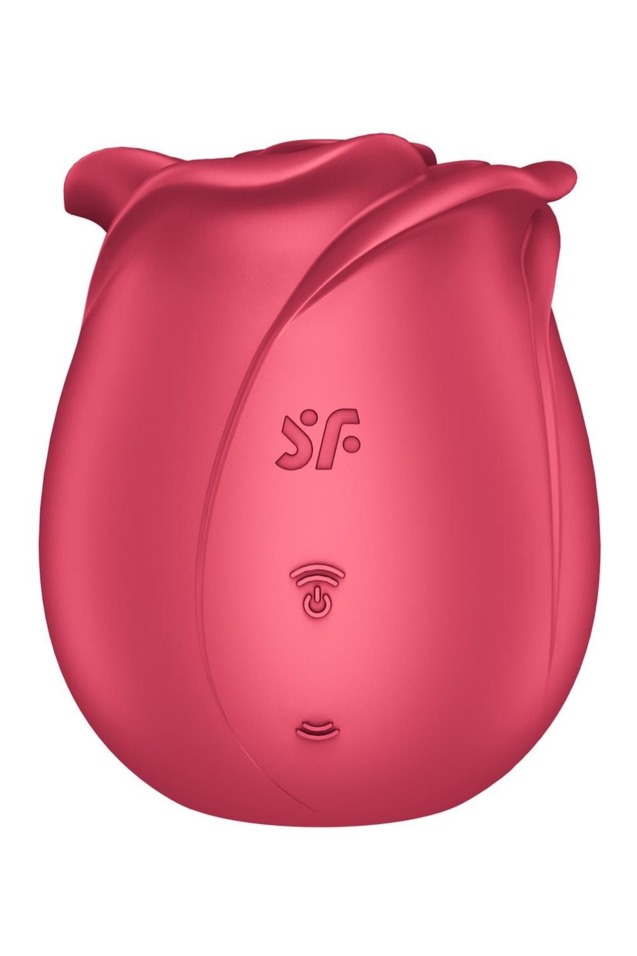 Вакуумный стимулятор клитора с вибрацией Satisfyer Pro 2 Classic Rose, 7 см (красный)
