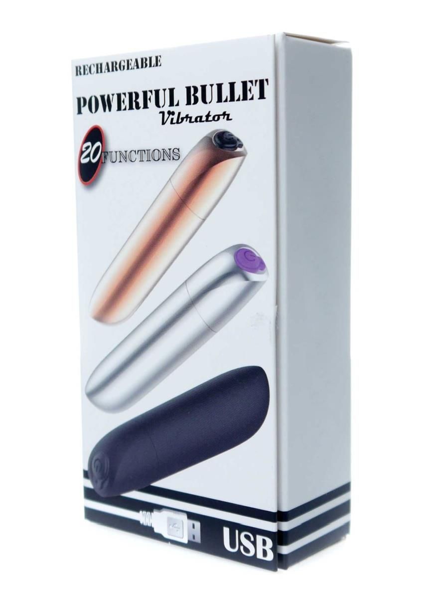 Мини-вибратор B - Series Magic Rechargeable Powerful Bullet, 10 см (черный)