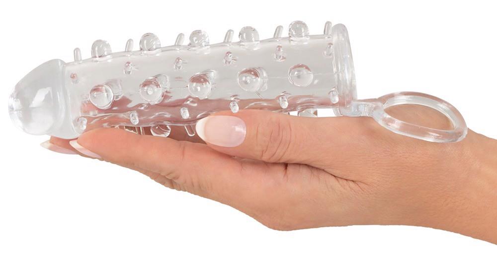 Насадка на пенис Crystal Skin Penis Hülle, 11 см (прозрачный)