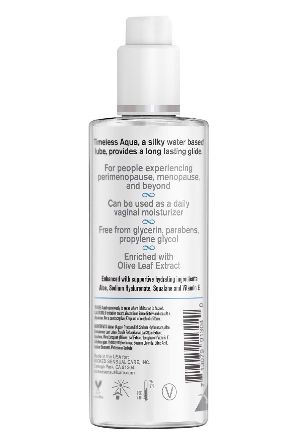 Lubrykant na bazie wody Wicked Sensual Care Timeless Aqua, 120 ml