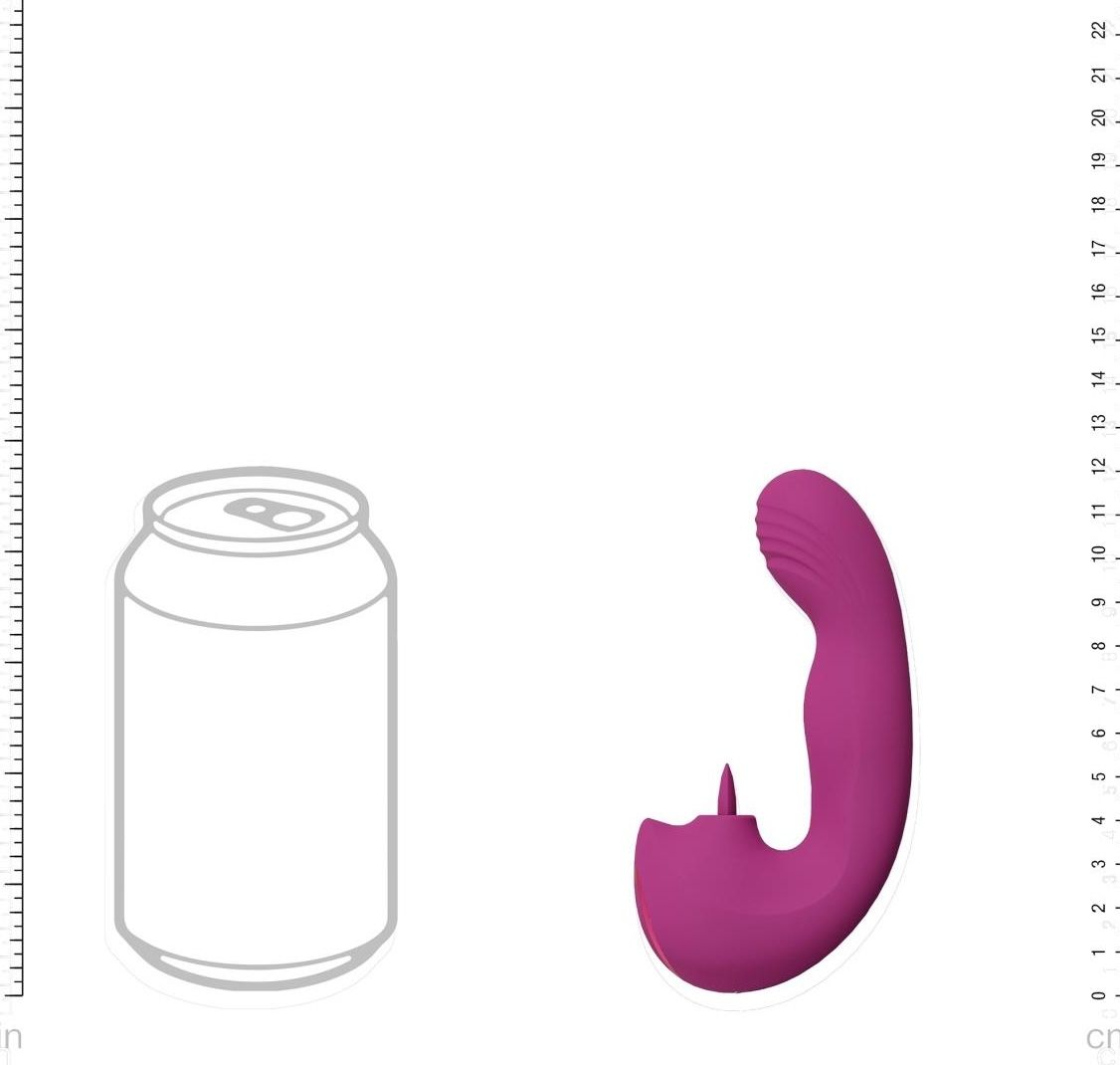 Вибратор Vive Yumi G-Spot, 13.7 см (розовый)