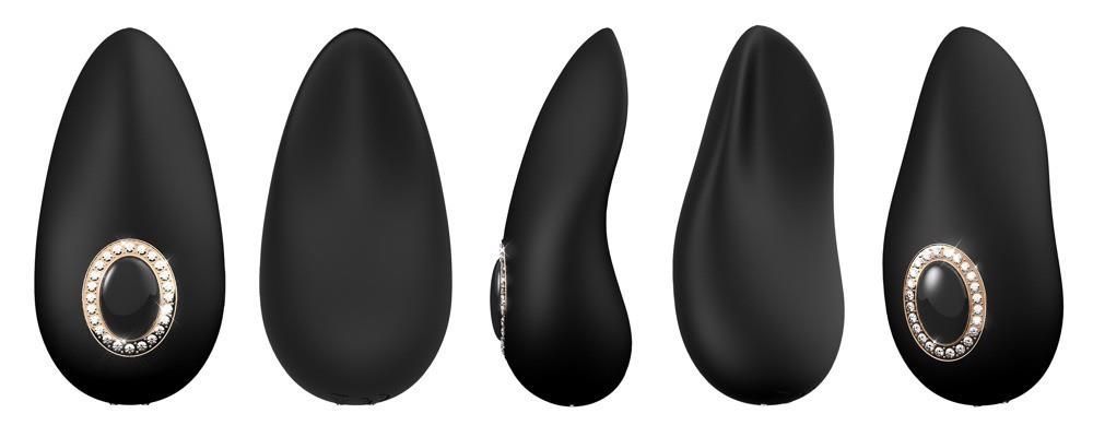 Вибратор для клитора Cleopatra Clitoral Vibrator, 9.5 см (черный)