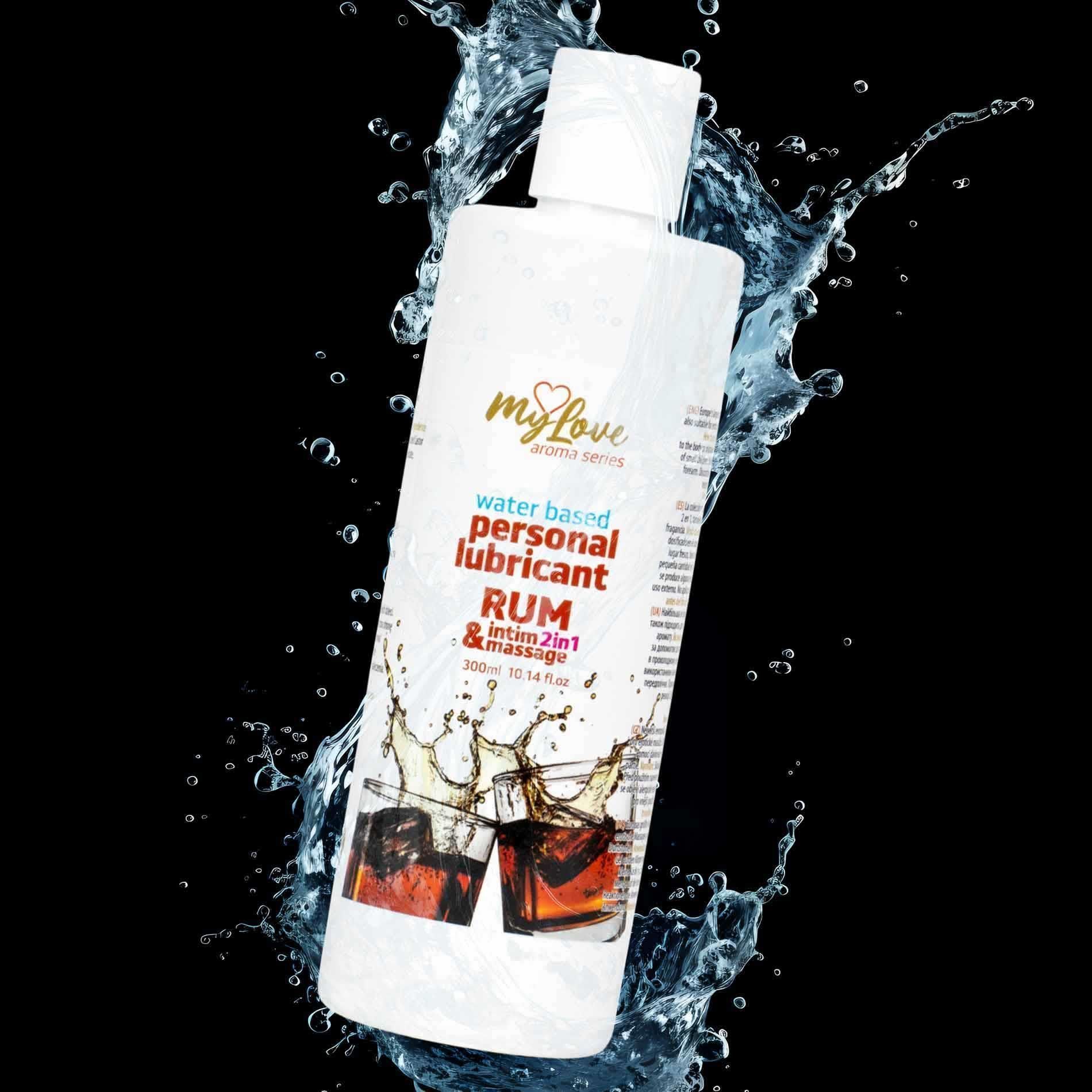 Лубрикант MyLove Aroma Series Intim&Massage 2in1 Rum, 300 мл