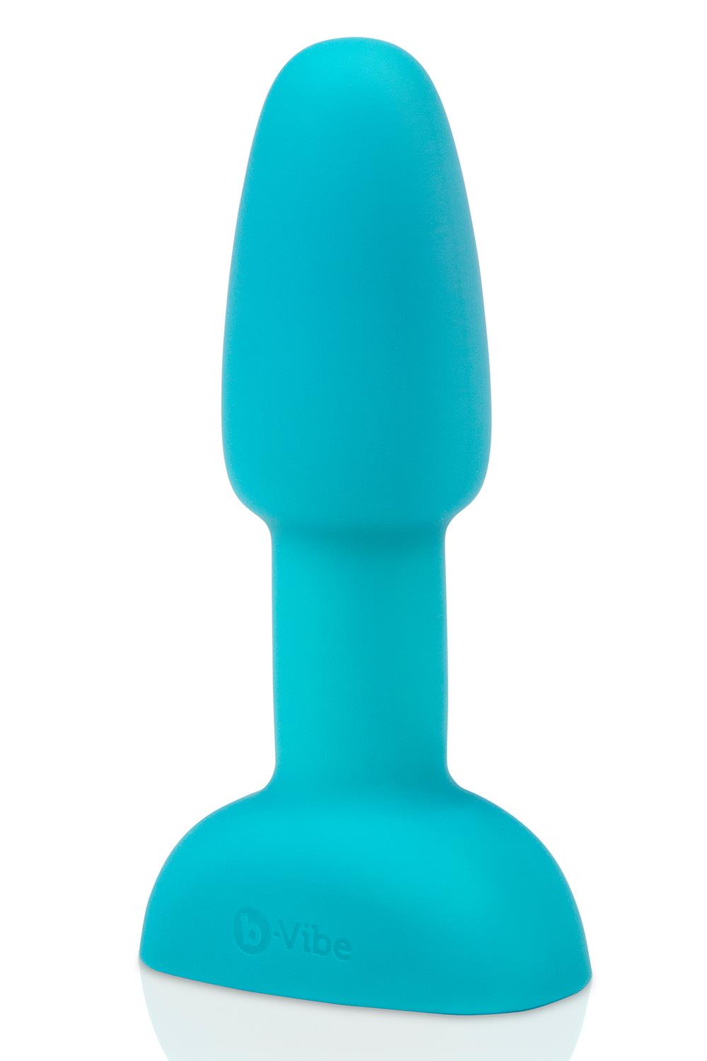 Korek analny B-Vibe Rimming Plug Petite, 12.4 cm (turkusowy)