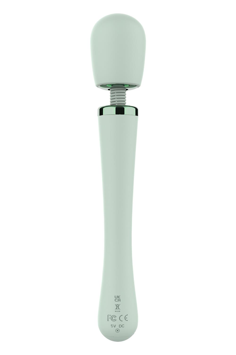 Вибратор Glam XL Wand, 29 см (мятный)