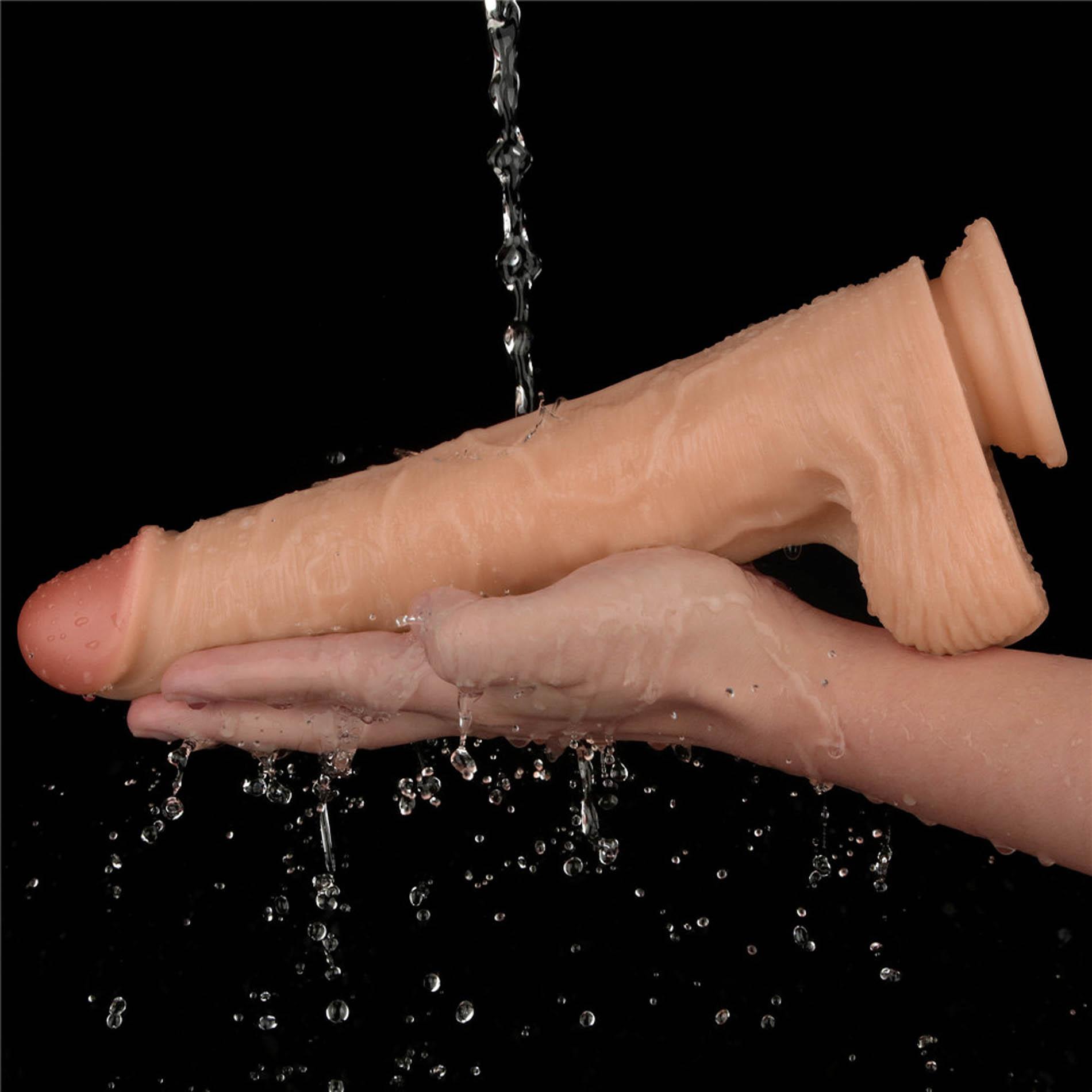Вибратор Lovetoy Power Basics Cock 11'', 28.3 см (телесный)