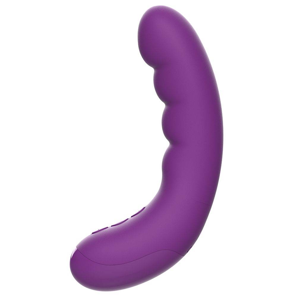 Вибратор Rewocurvy Super Flexible, 17 см (фиолетовый)