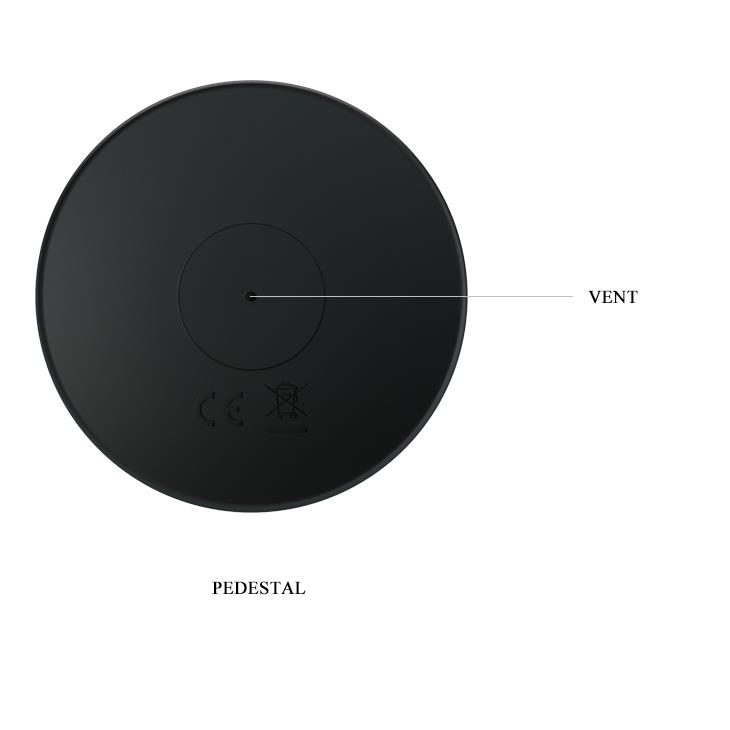 Korek analny Pretty Love Magic Jingers, 13,8 cm (czarny)