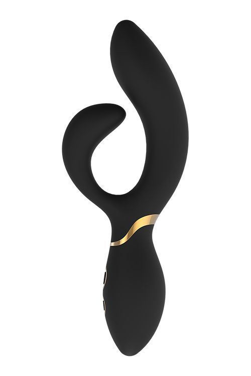 Вибратор-кролик Dream Toys Elite  Amélie Luxxe, 20 см (черный)