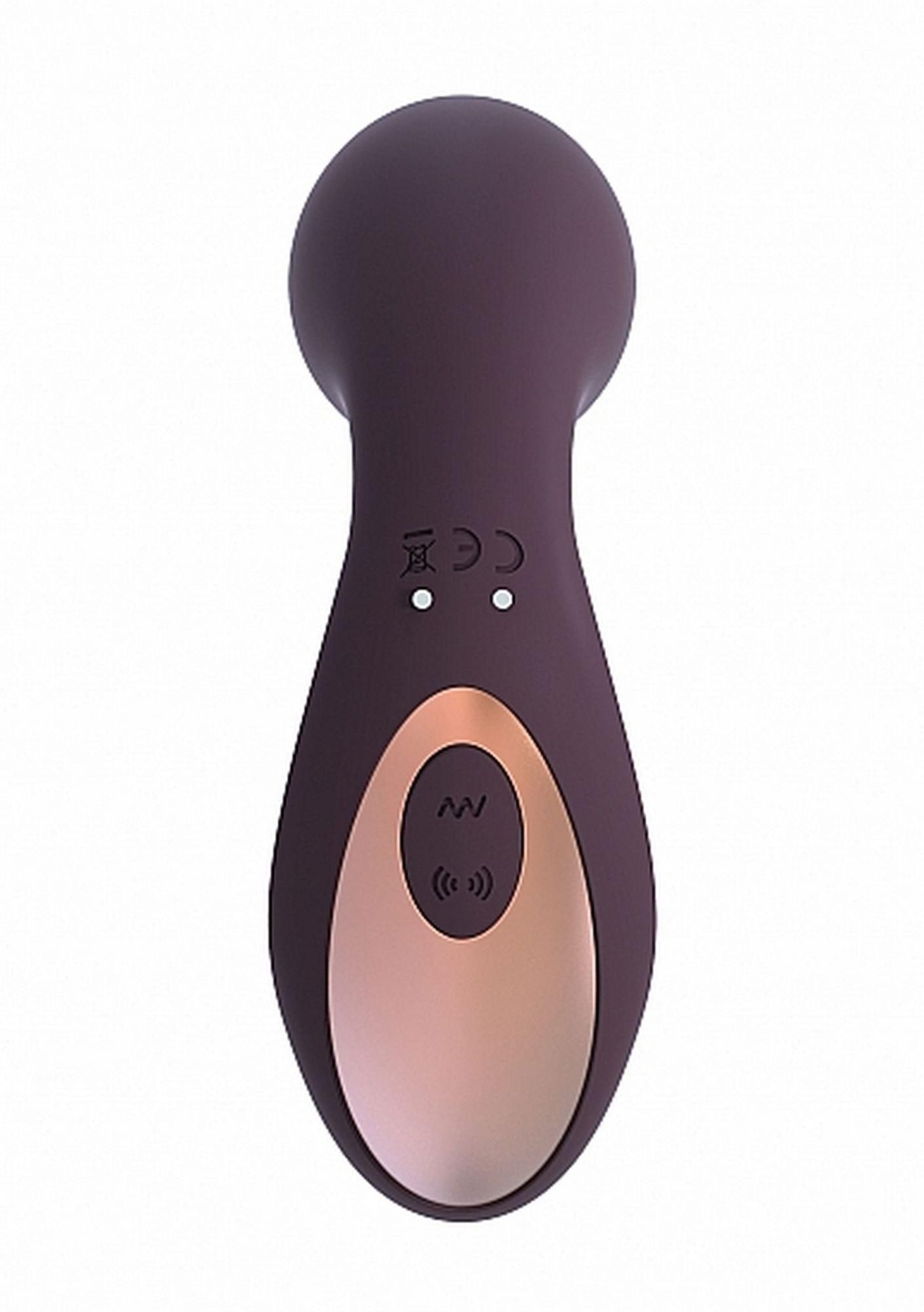 Вакуумний стимулятор клітора з вібрацією Desirable Bendable Air Pulse (фіолетовий)