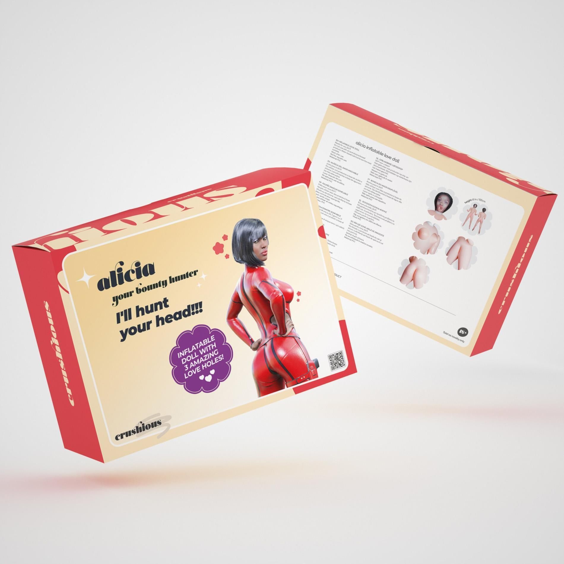 Секс кукла Crushious Alicia Your Bounty Hunter (телесный)