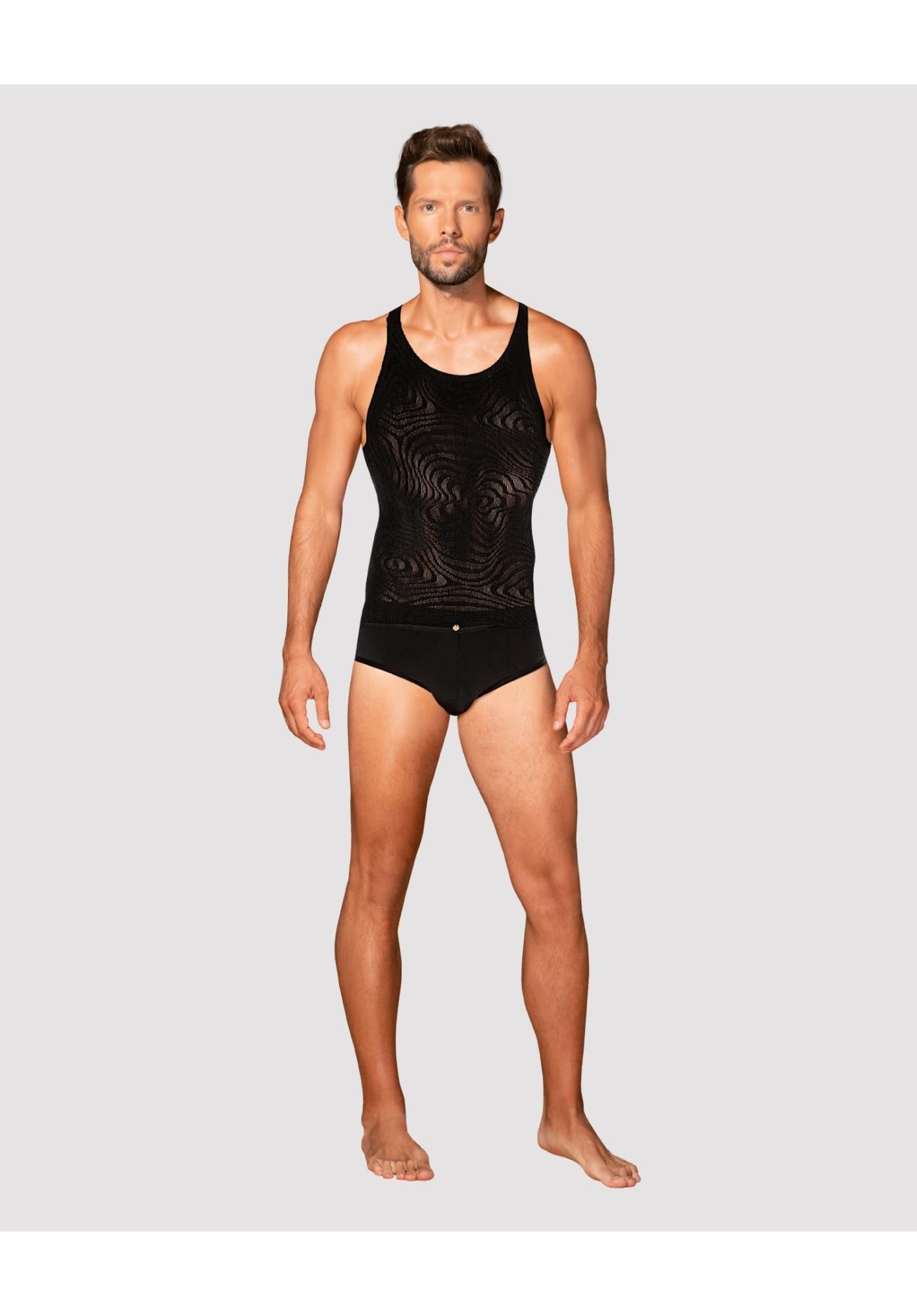 Майка мужская Obsessive T103, S/M/L (черный)