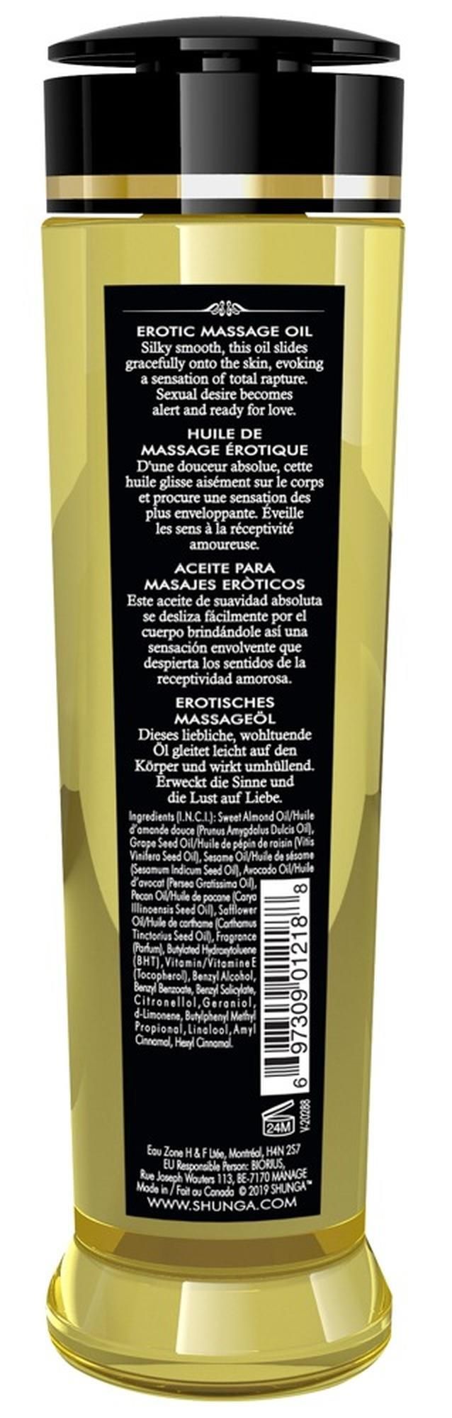 Массажное масло Shunga Erotic Massage Oil Asian Fusion, 240 мл