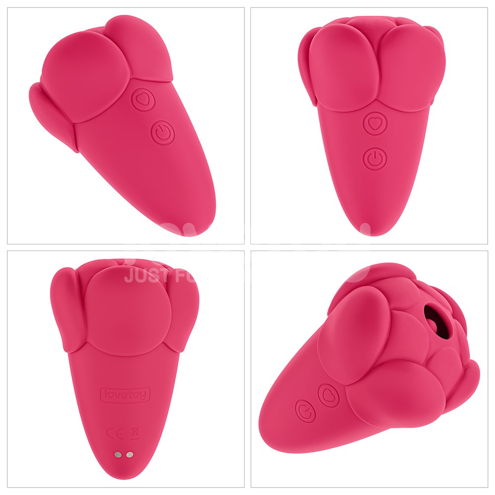 Вибратор для клитора Love Toy Flicker, 9.7 см (розовый)