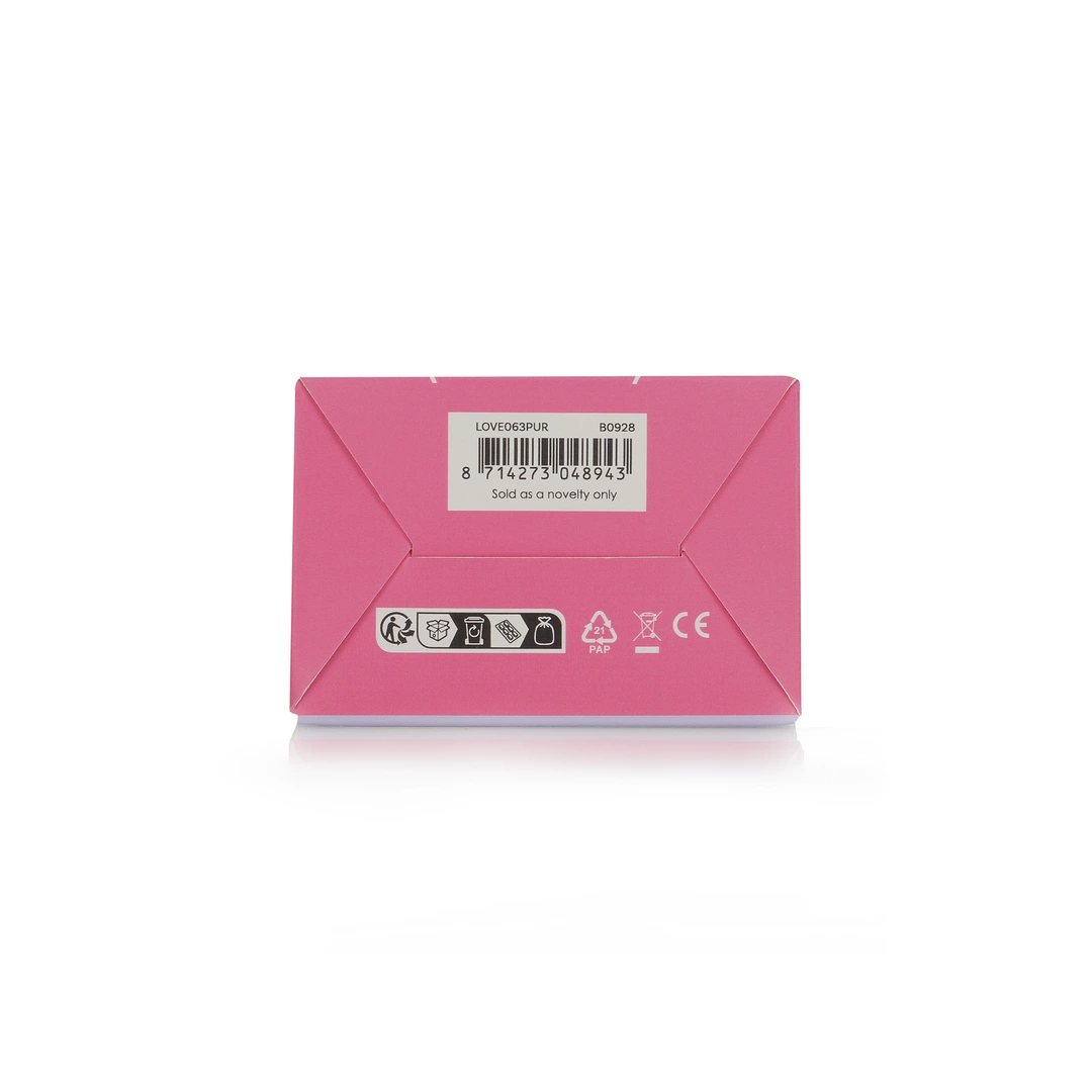 Wibrator Loveline Silicone Tip, 19.8 cm (liliowy)