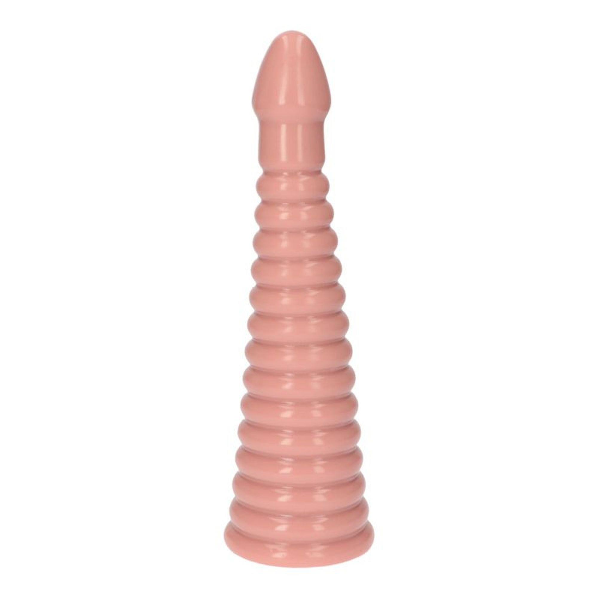 Korek analny Toyz4lovers Plug-Italian Cock 10", 26 cm (w kolorze cielistym)