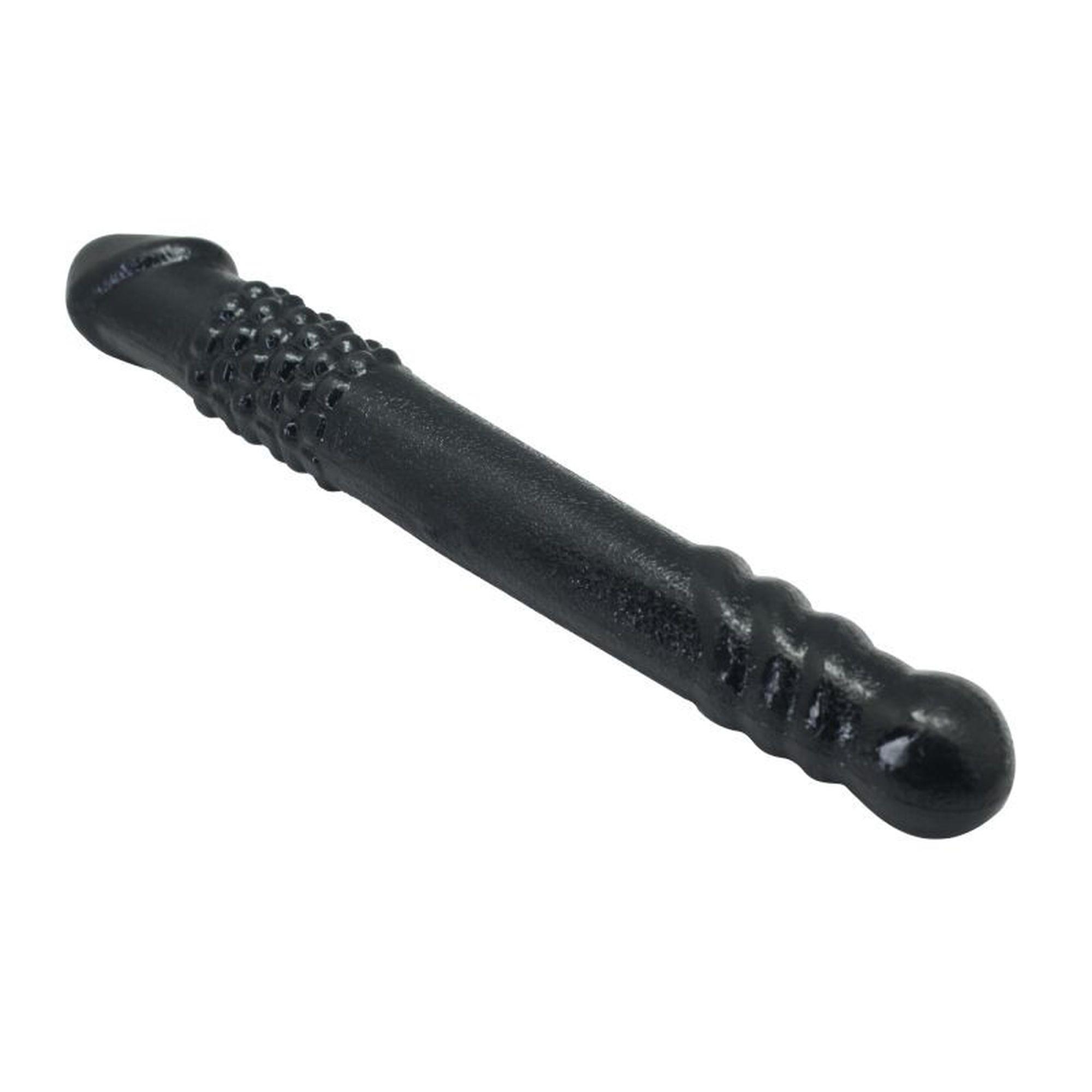 Фалос Toyz4lovers Timeless Twofold, 25,4 см (чорний)