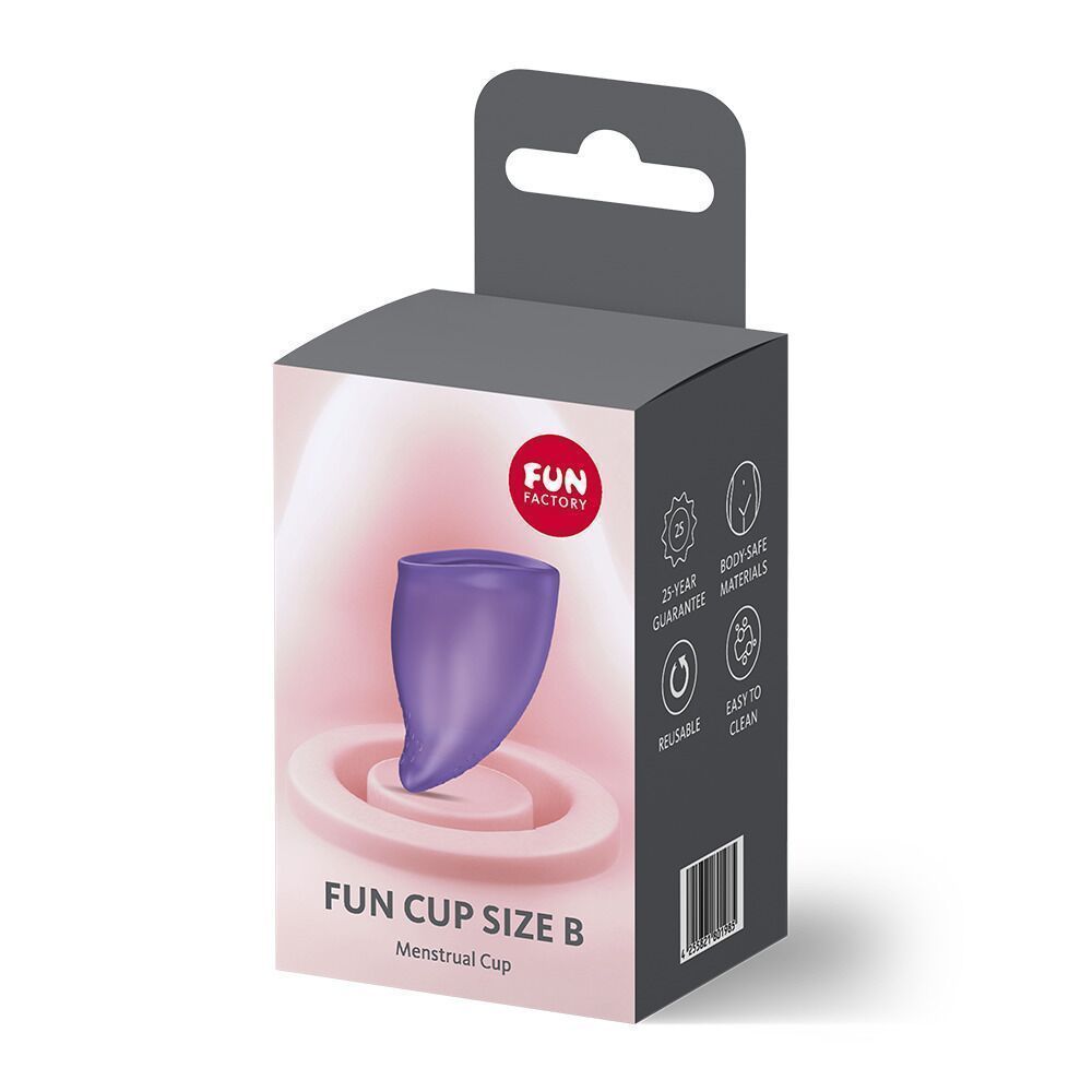 Менструальна чаша Fun Factory Fun Cup, B (фіолетовий)