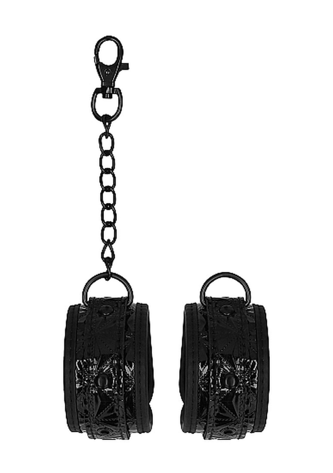 Наручники Ouch! Luxury Hand Cuffs (черный)