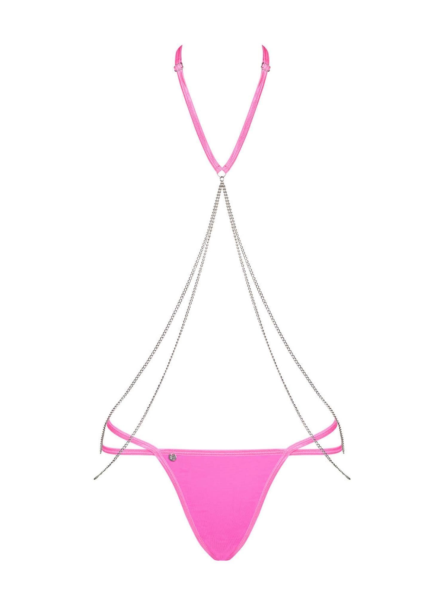 Трусики Obsessive Lolitte Chainty, L/XL (розовый)
