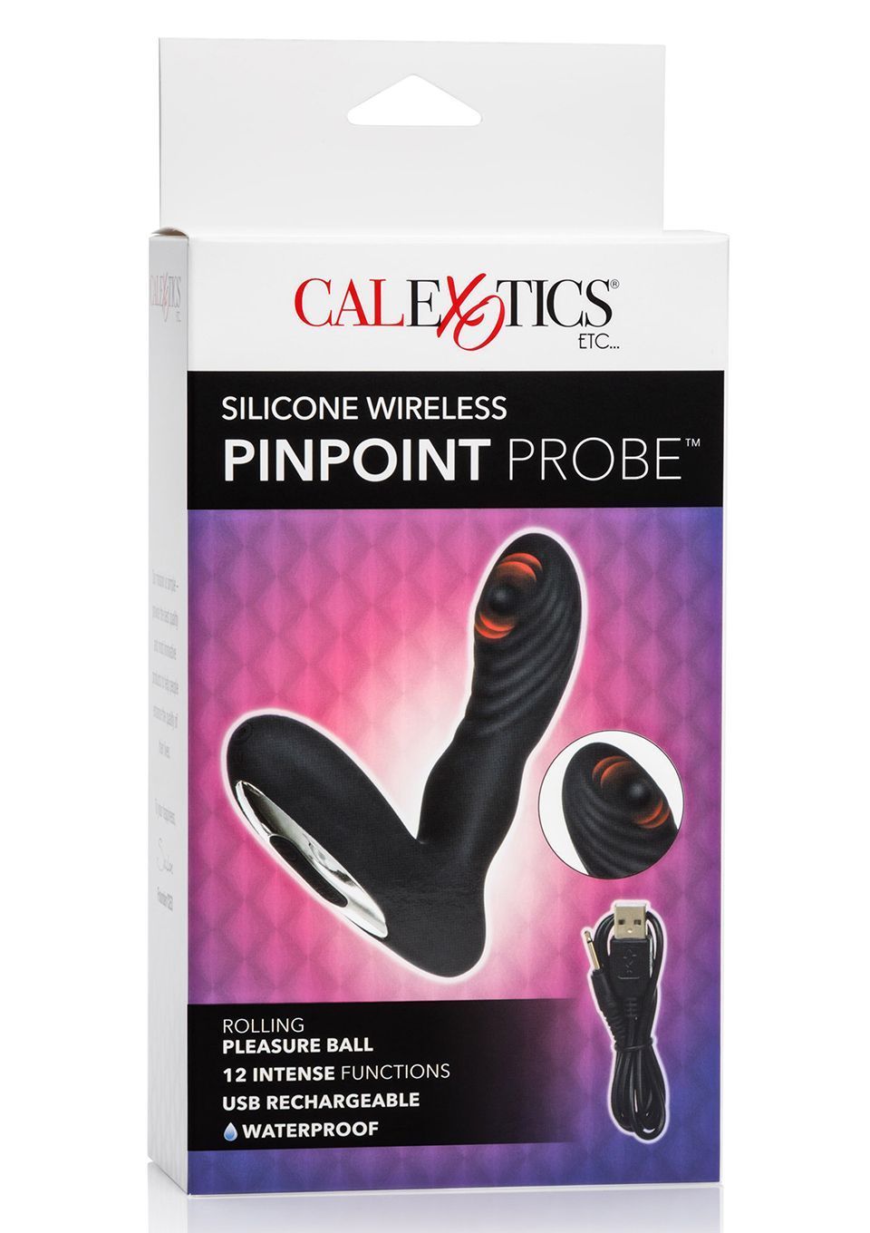 Стимулятор простаты Wireless Pinpoint Probe, 12,7 см (черный)